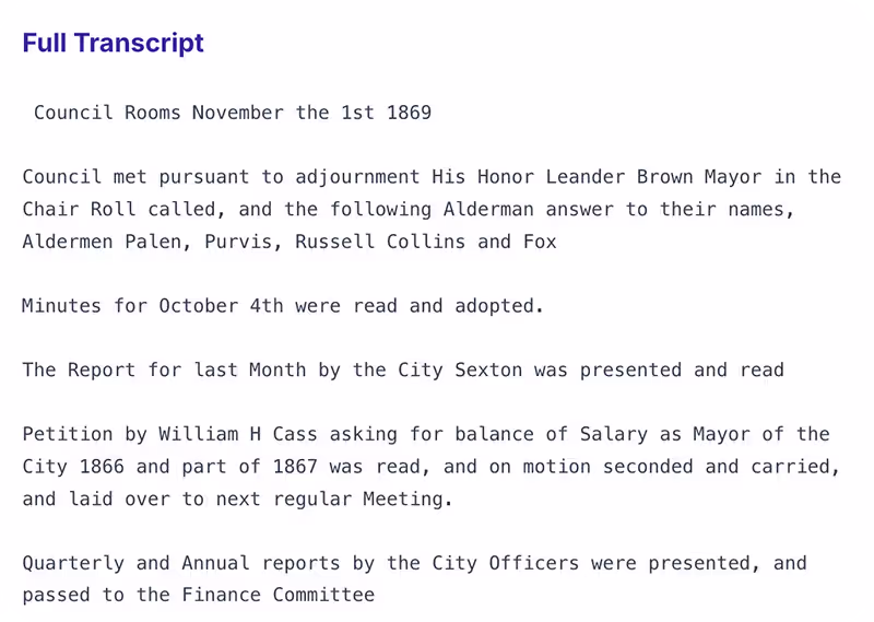 Austin council meeting transcript