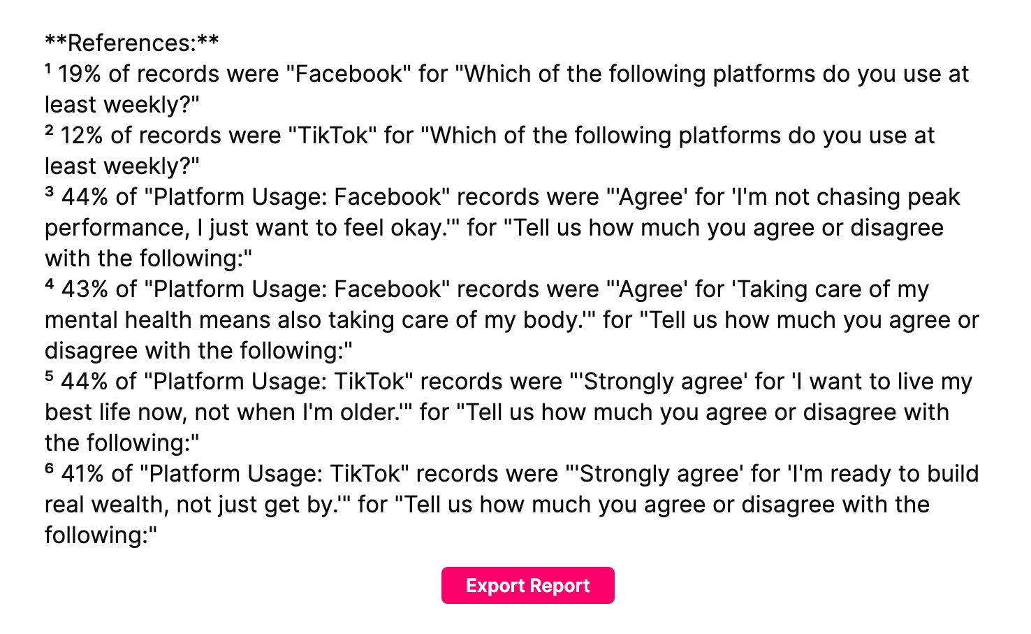 SteepedAI Select Finding